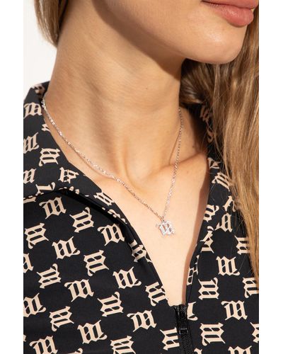 MISBHV Necklace With Logo - Black