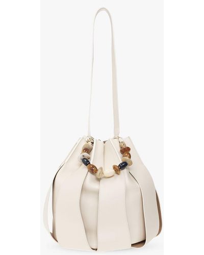 Ulla Johnson 'lotus' Shoulder Bag - White