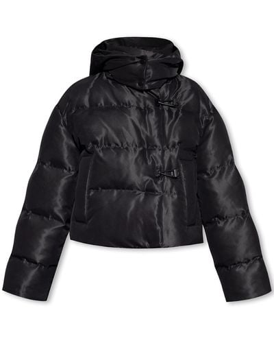 AllSaints ‘Allais’ Quilted Jacket With Hood - Black