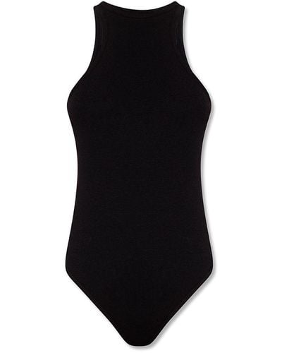 AllSaints ‘Norma’ Sleeveless Bodysuit - Black