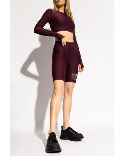 Versace Sports Shorts - Purple