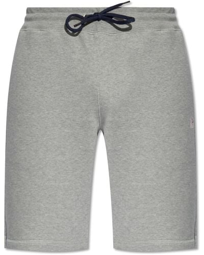 PS by Paul Smith Ps Paul Smith Cotton Shorts - Grey