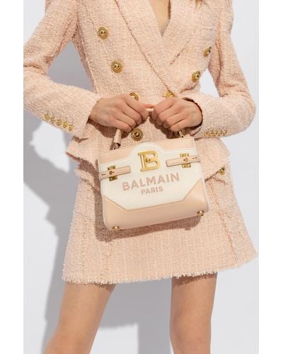 Balmain 'b-buzz Mini' Shoulder Bag, - Pink