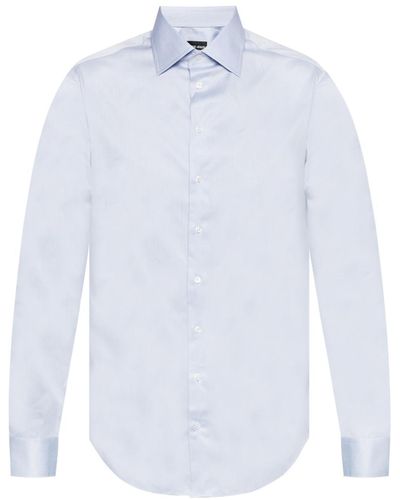 Giorgio Armani Buttoned Shirt, , Light - White