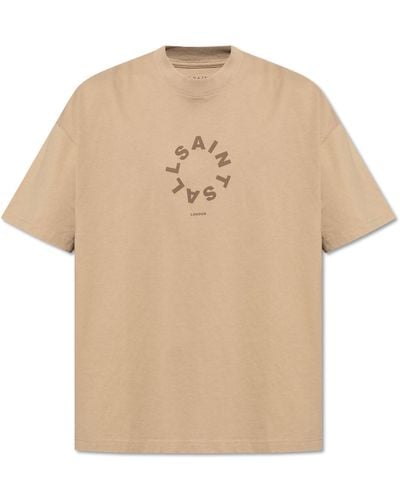 AllSaints T-shirt `tierra`, - Natural