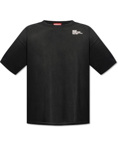 DIESEL 't-boxt-n7' T-shirt, - Black