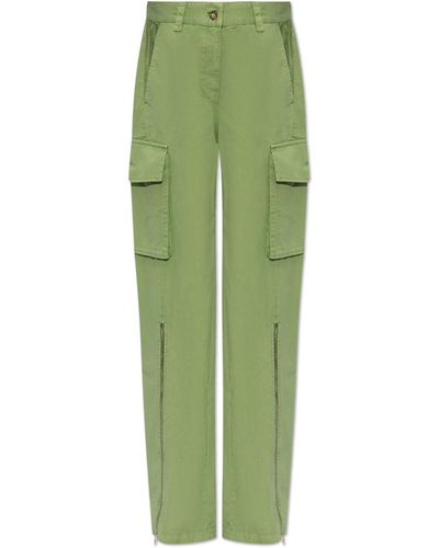 Stella McCartney Cargo Trousers, - Green