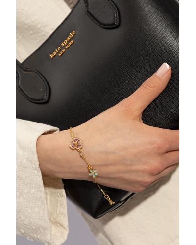 Kate Spade Bracelet From The ‘Fleurette’ Collection - Black