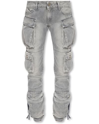 The Attico ‘Effie’ Skinny Jeans - Grey