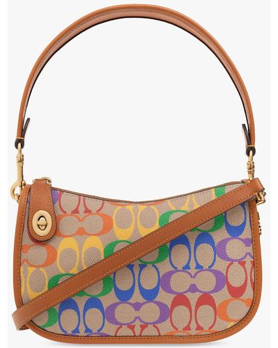 COACH 'swinger' Shoulder Bag - Multicolour