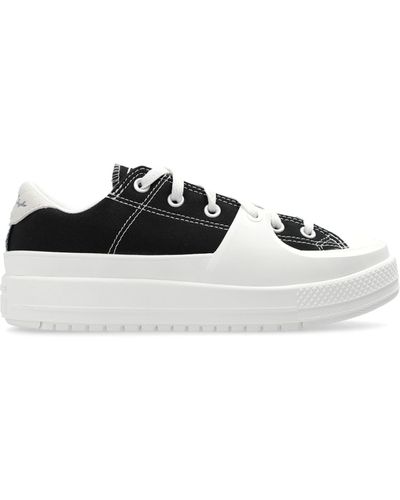 Converse ‘Stass Construct Ox’ Sports Shoes - Black