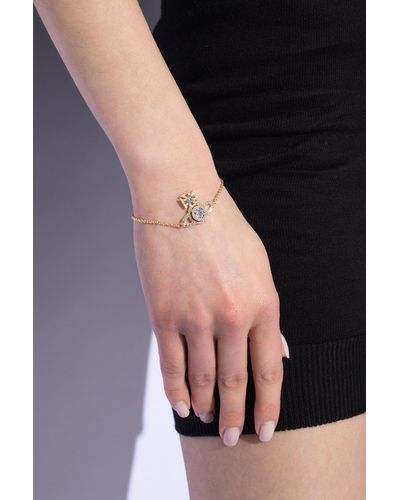 Vivienne Westwood Brass Bracelet - Black