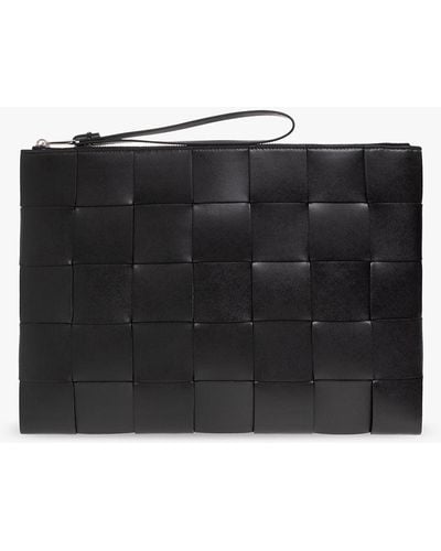 Bottega Veneta ‘Pouch Large’ Handbag - Black