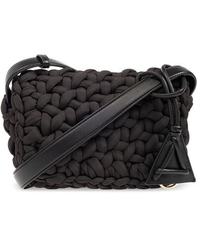 Alanui ‘Icon Medium’ Shoulder Bag - Black