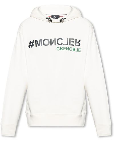 3 MONCLER GRENOBLE Sweatshirt With Logo - Grey
