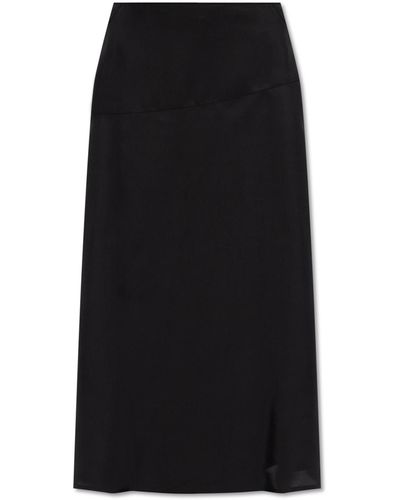 Jil Sander Skirt With Zipper, - Black