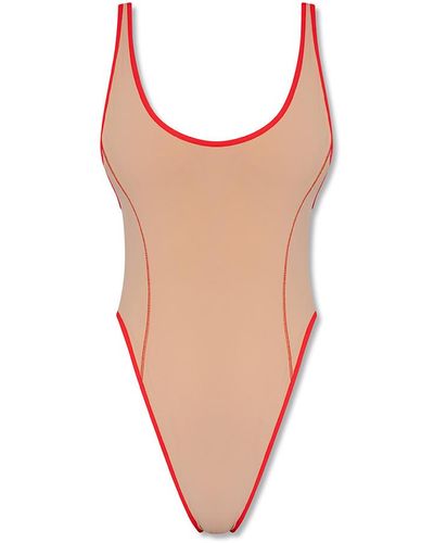 DIESEL 'bfsw-kaylas' One-piece Swimsuit - Natural