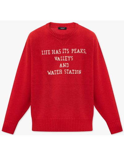Undercover Wool Jumper - Red