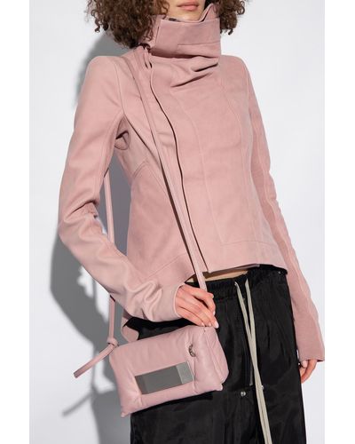 Rick Owens 'pillow Griffin' Shoulder Bag, - Pink