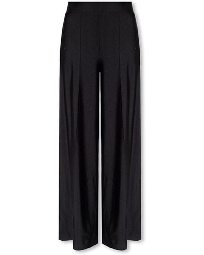 Notes Du Nord ‘Indie’ Trousers With Wide Legs - Black