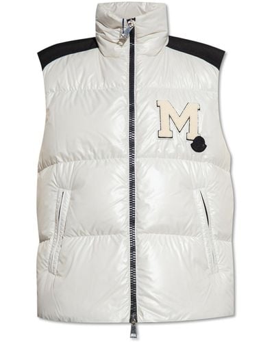 Moncler Quilted Vest - White