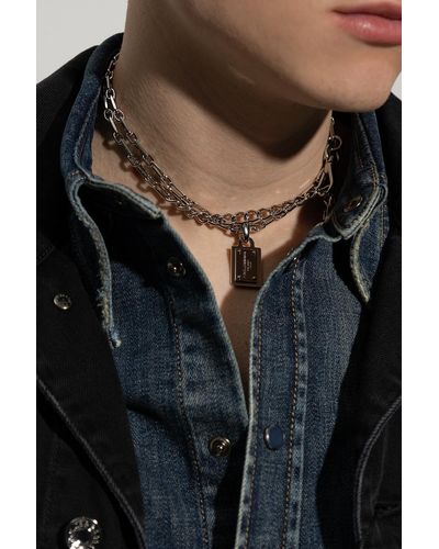 Dolce & Gabbana Brass Necklace - Metallic