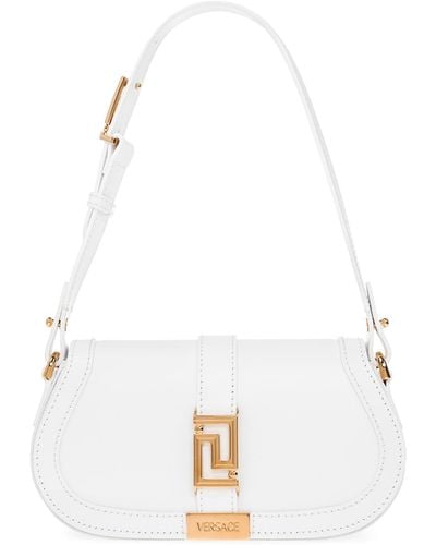 Versace 'greca Goddess Mini' Shoulder Bag - White