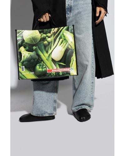 Balenciaga 'antwerp' Shopper Bag, - Green
