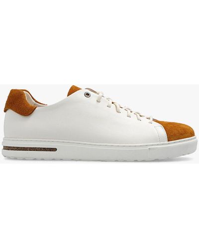 Birkenstock Cream 'bend Low' Sneakers - White