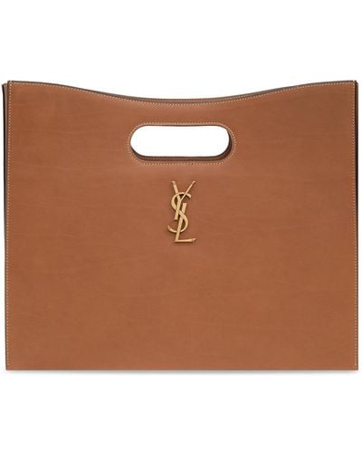 Saint Laurent Handbag `junon`, - Brown