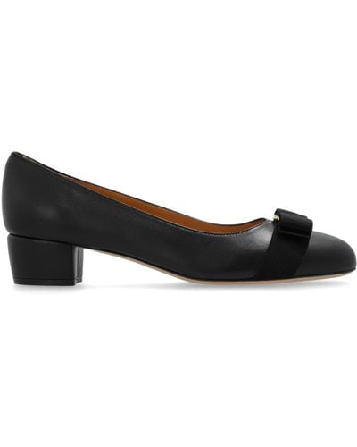 Ferragamo 'vara' High-heeled Shoes, - Black