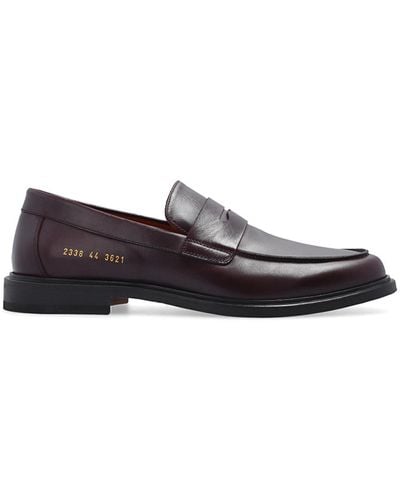 Common Projects Leather Loafers - Brown