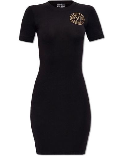 Versace T-shirt Dress - Black