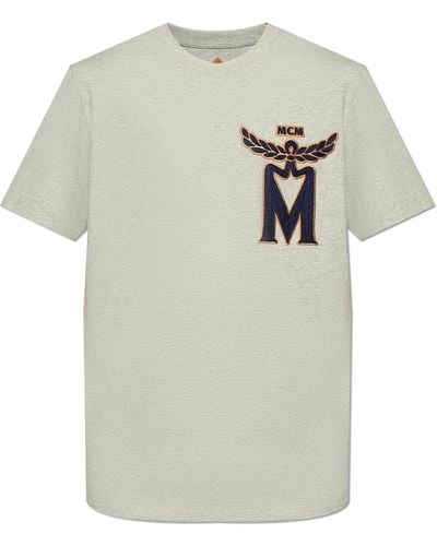 MCM T-shirt With Logo, - White