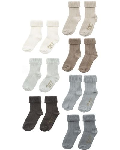 Bonpoint Socks Seven-pack - White