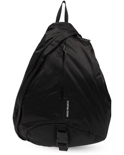 Norse Projects One-shoulder Backpack, - Black