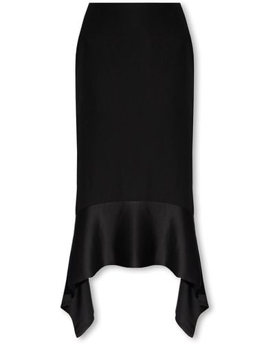 Totême Asymmetric Skirt - Black