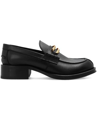 Lanvin ‘Medley’ Leather Loafers - Black