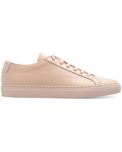 Common Projects 'original Achilles Low' Trainers - Natural