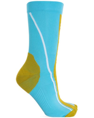 adidas By Stella McCartney Socks With Logo, - Blue