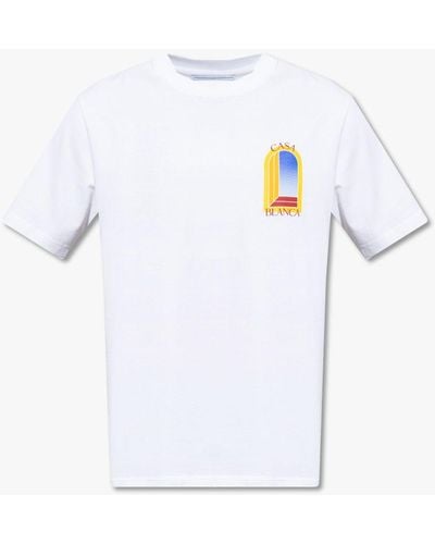 Casablancabrand Printed T-shirt - White