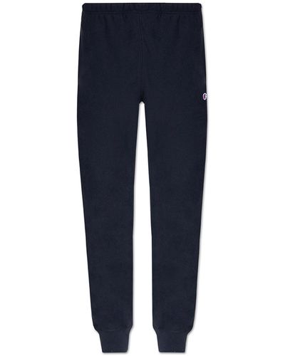 Champion Joggers With Logo - Blue