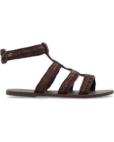 Manebí Woven Sandals - Brown
