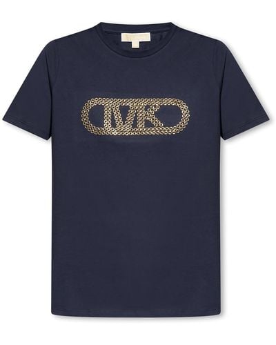 MICHAEL Michael Kors T-Shirt With Logo - Blue