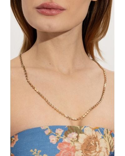 AllSaints Crystal-Embellished Necklace - Natural