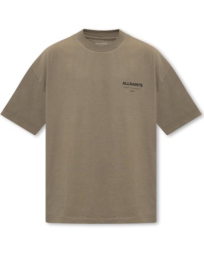 AllSaints 'underground' T-shirt - Gray