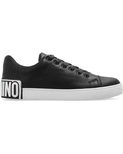 Moschino Trainers With Logo, - Black