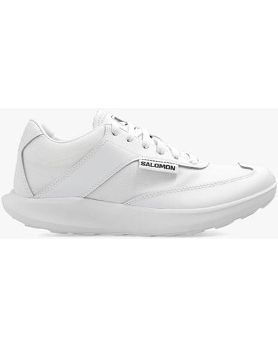 Comme des Garçons X Salomon Sr90 Panelled Low-top Sneakers - White