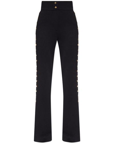 Dolce & Gabbana High-Rise Trousers - Black