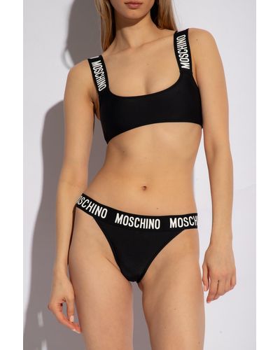 Moschino Swimsuit Bottom - Black
